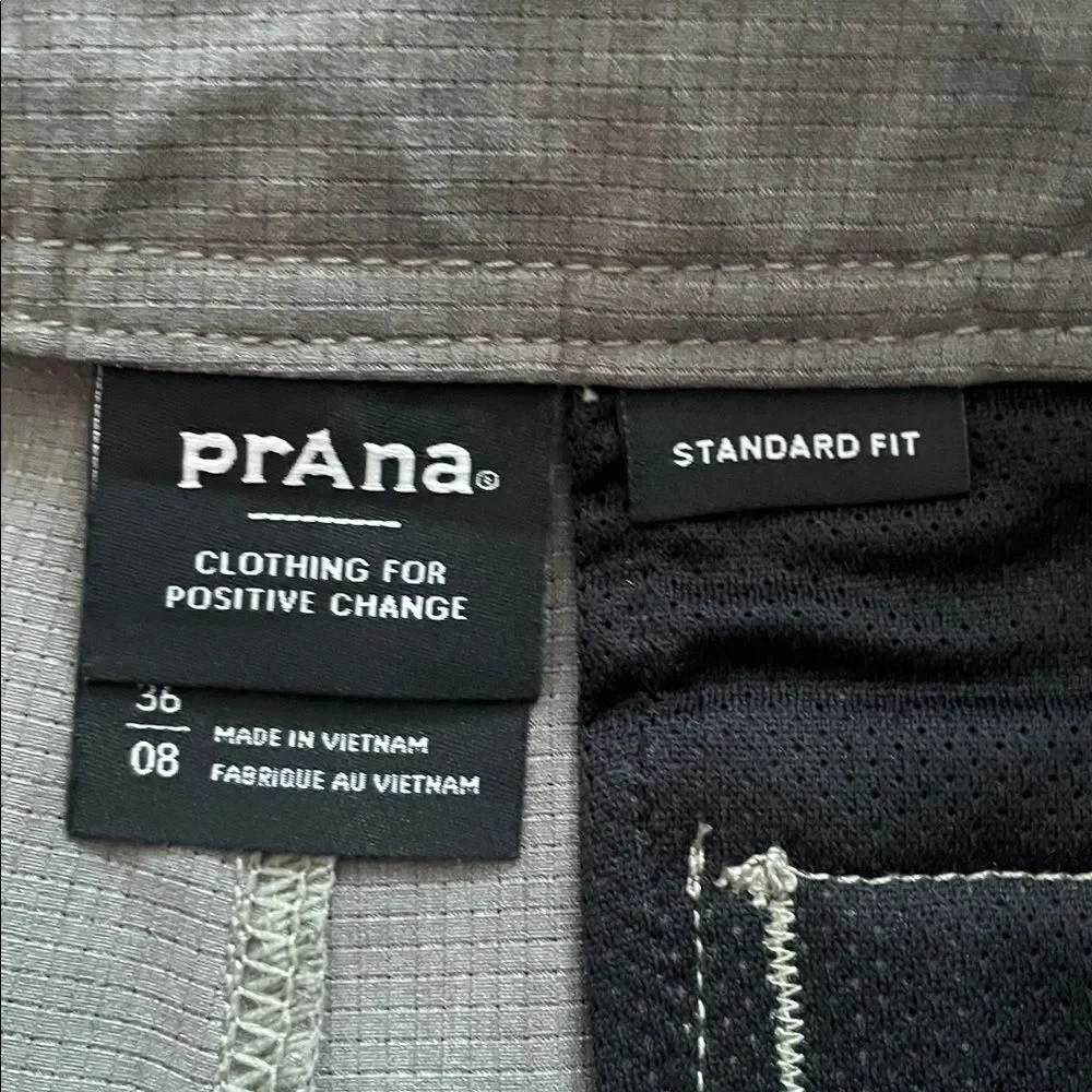 Prana Green Shorts Men’s Sz 36